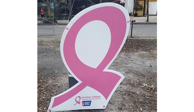 breast cancer sign